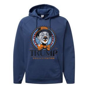 Smart Voter Funny Clown Car Anti Trump Administration Performance Fleece Hoodie