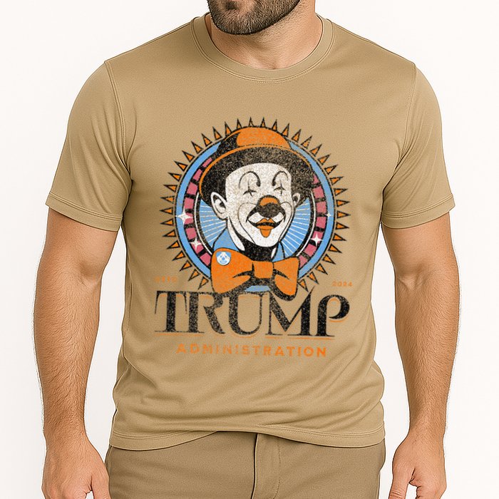 Smart Voter Funny Clown Car Anti Trump Administration Cooling Performance Crew T-Shirt