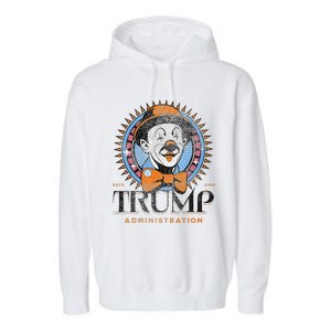 Smart Voter Funny Clown Car Anti Trump Administration Garment-Dyed Fleece Hoodie