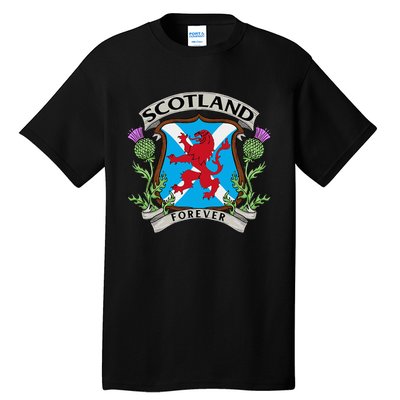 Scottish Vintage Flag Scotland Tall T-Shirt