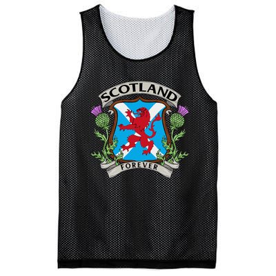 Scottish Vintage Flag Scotland Mesh Reversible Basketball Jersey Tank