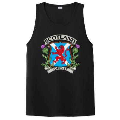 Scottish Vintage Flag Scotland PosiCharge Competitor Tank