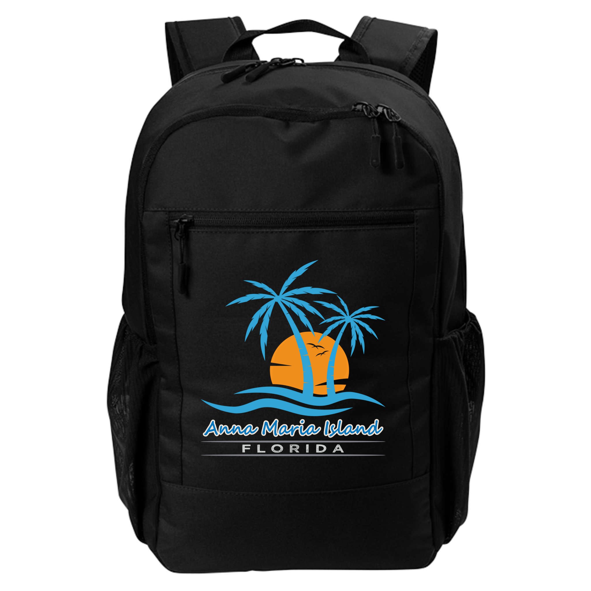 Summer Vacation Florida Anna Maria Island Beach Funny Gift Backpack