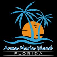 Summer Vacation Florida Anna Maria Island Beach Funny Gift Flat Bill Trucker Hat