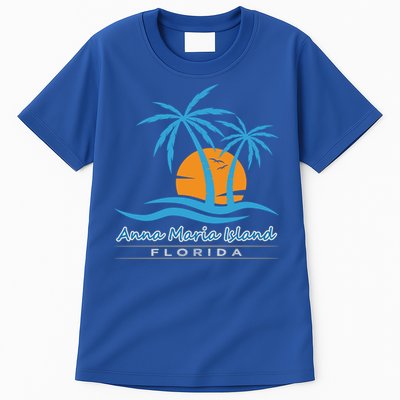 Summer Vacation Florida Anna Maria Island Beach Funny Gift Tall T-Shirt
