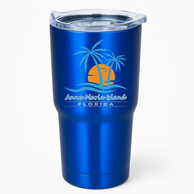 Summer Vacation Florida Anna Maria Island Beach Funny Gift Tumbler