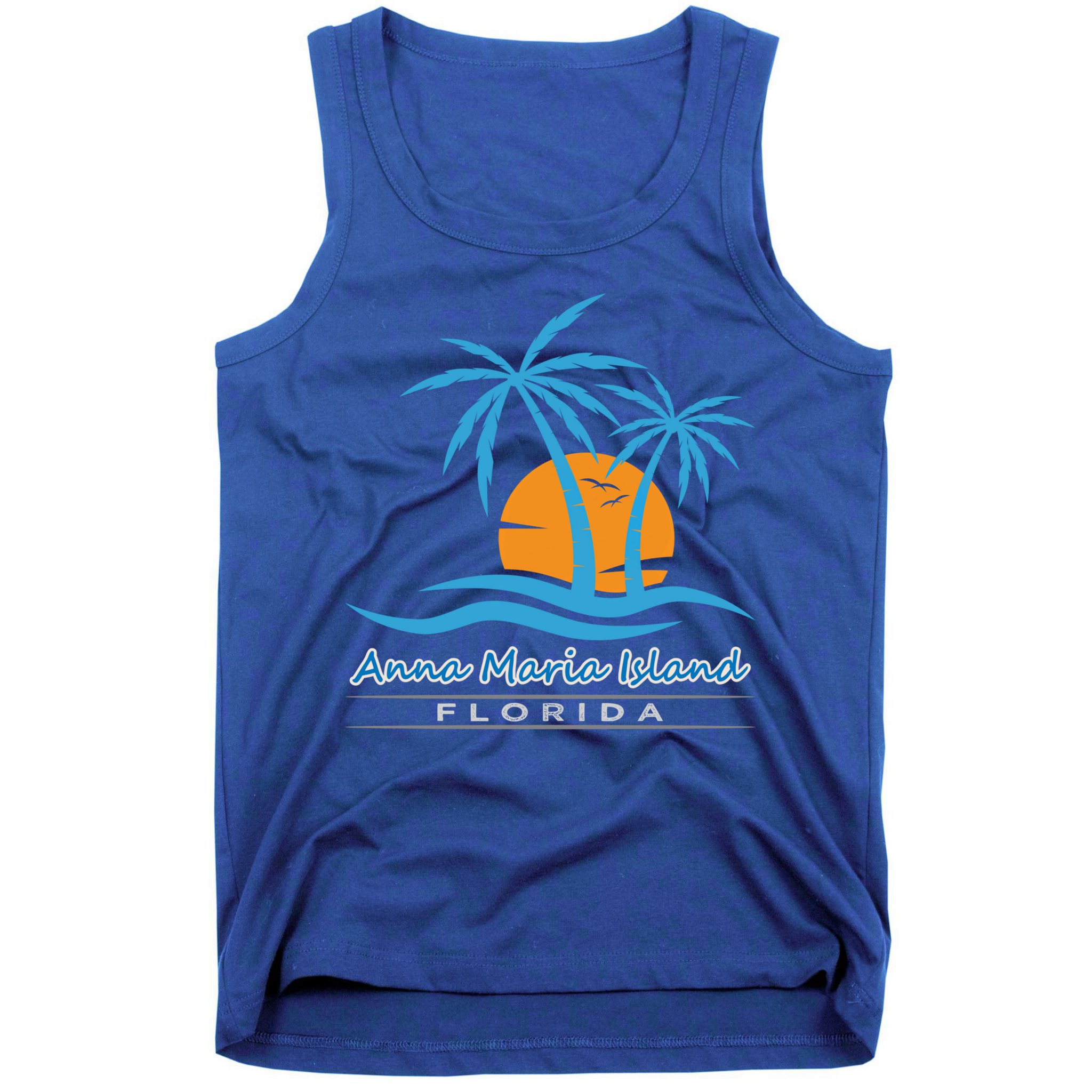 Summer Vacation Florida Anna Maria Island Beach Funny Gift Tank Top