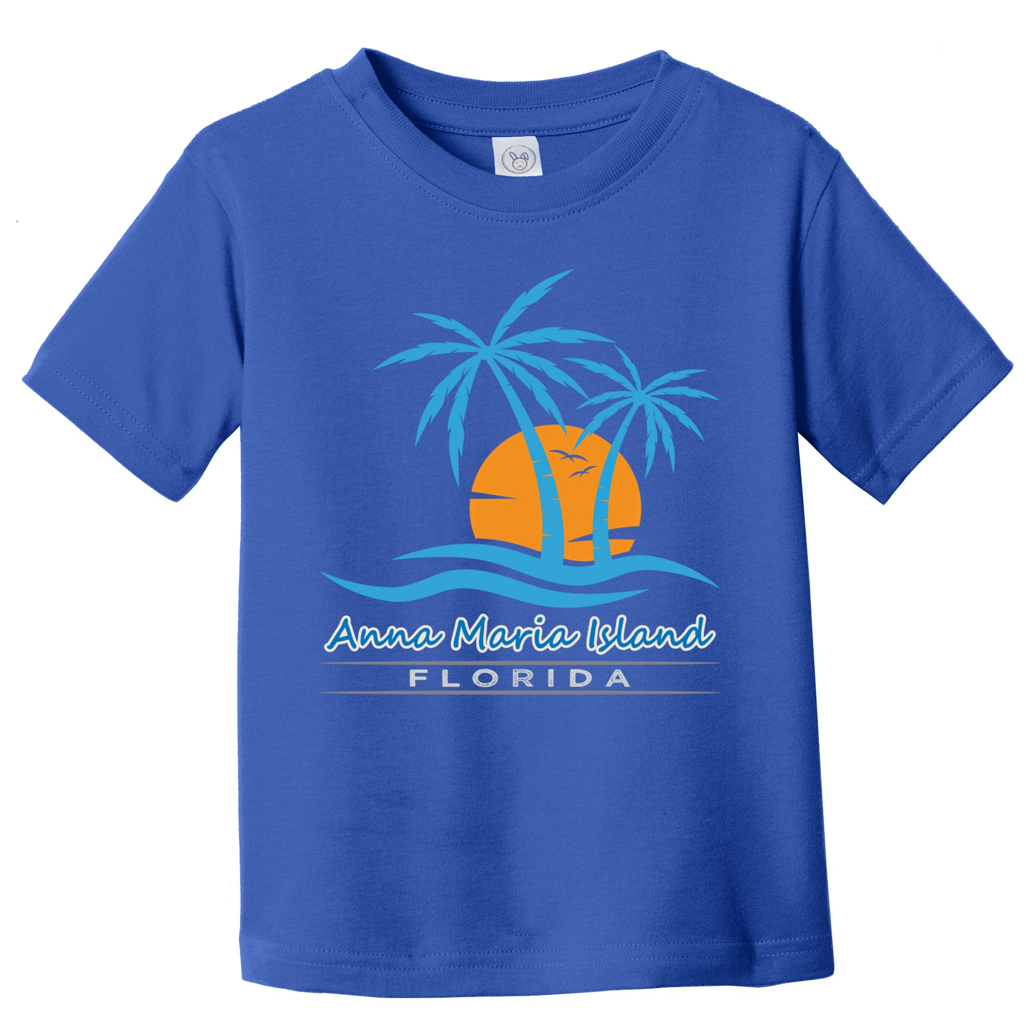 Summer Vacation Florida Anna Maria Island Beach Funny Gift Toddler T-Shirt