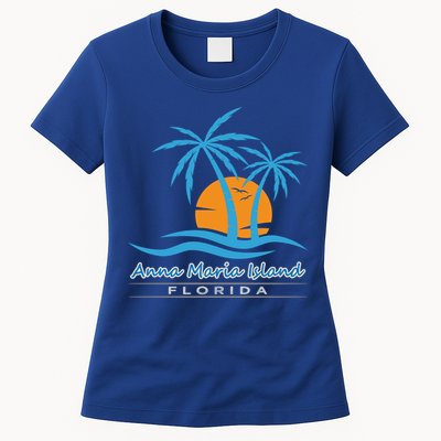 Summer Vacation Florida Anna Maria Island Beach Funny Gift Womens T-Shirt