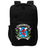 Scottish Vintage Flag Scotland Impact Tech Backpack