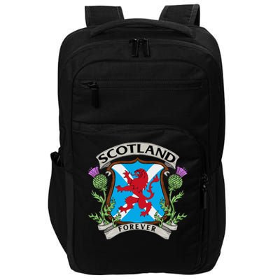 Scottish Vintage Flag Scotland Impact Tech Backpack