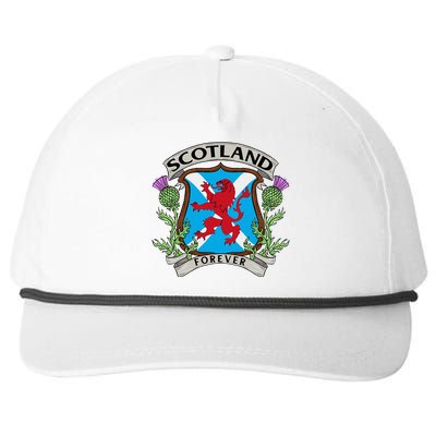 Scottish Vintage Flag Scotland Snapback Five-Panel Rope Hat