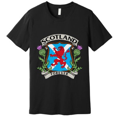 Scottish Vintage Flag Scotland Premium T-Shirt