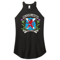 Scottish Vintage Flag Scotland Women's Perfect Tri Rocker Tank