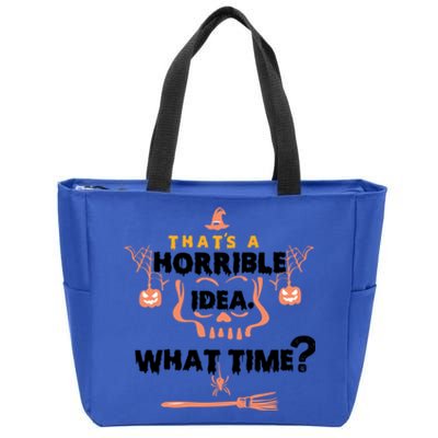 Spooky Vibes For The Ultimate Halloween Look Gift Zip Tote Bag