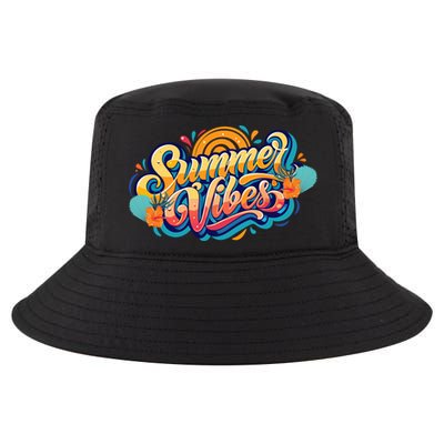 Summer Vibes Family Beach Summer Holiday Cool Comfort Performance Bucket Hat