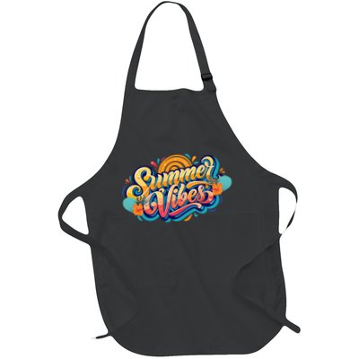 Summer Vibes Family Beach Summer Holiday Apron
