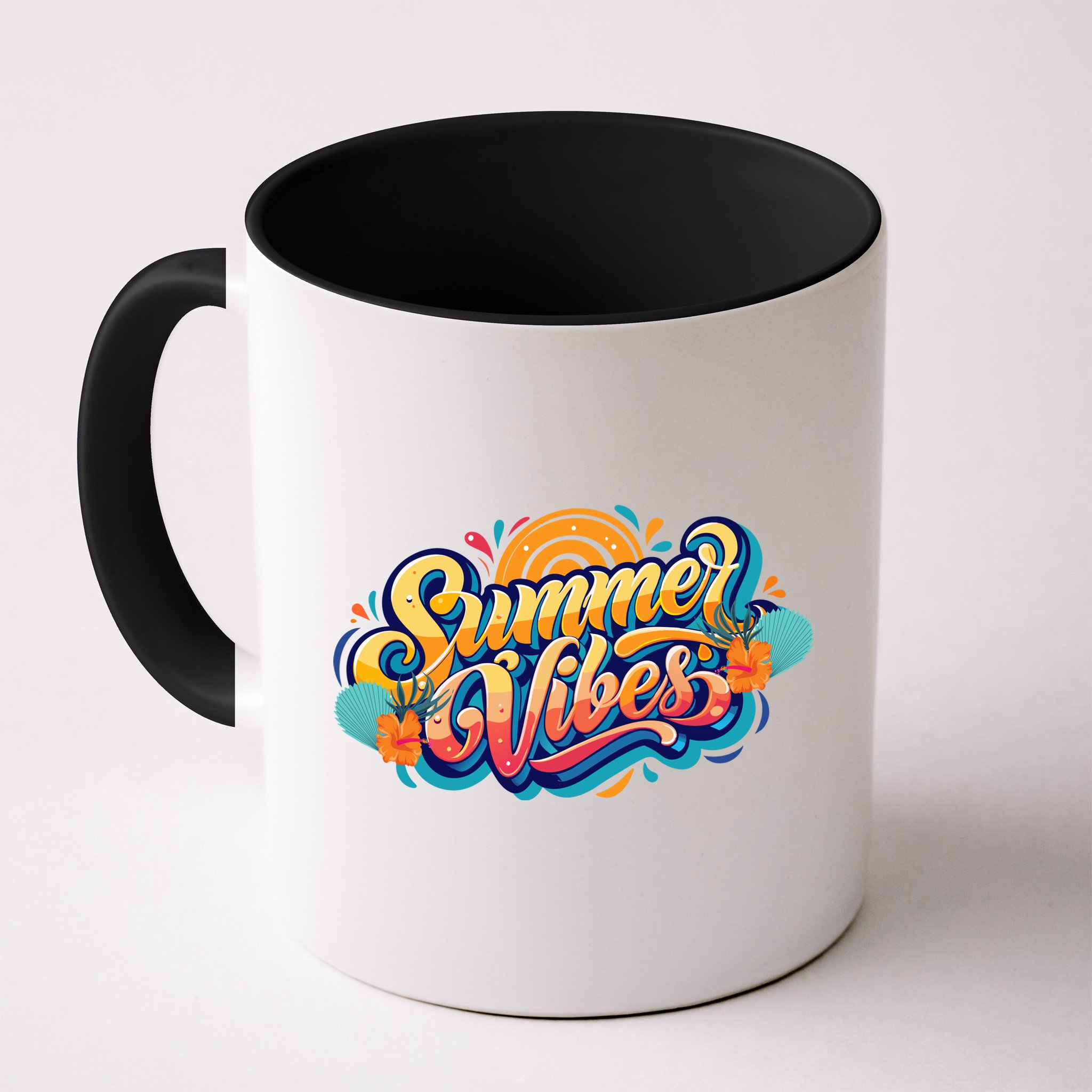 Summer Vibes Family Beach Summer Holiday Mug