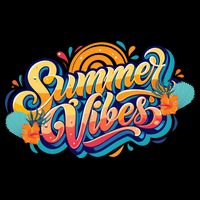 Summer Vibes Family Beach Summer Holiday Youth Performance Sprint T-Shirt
