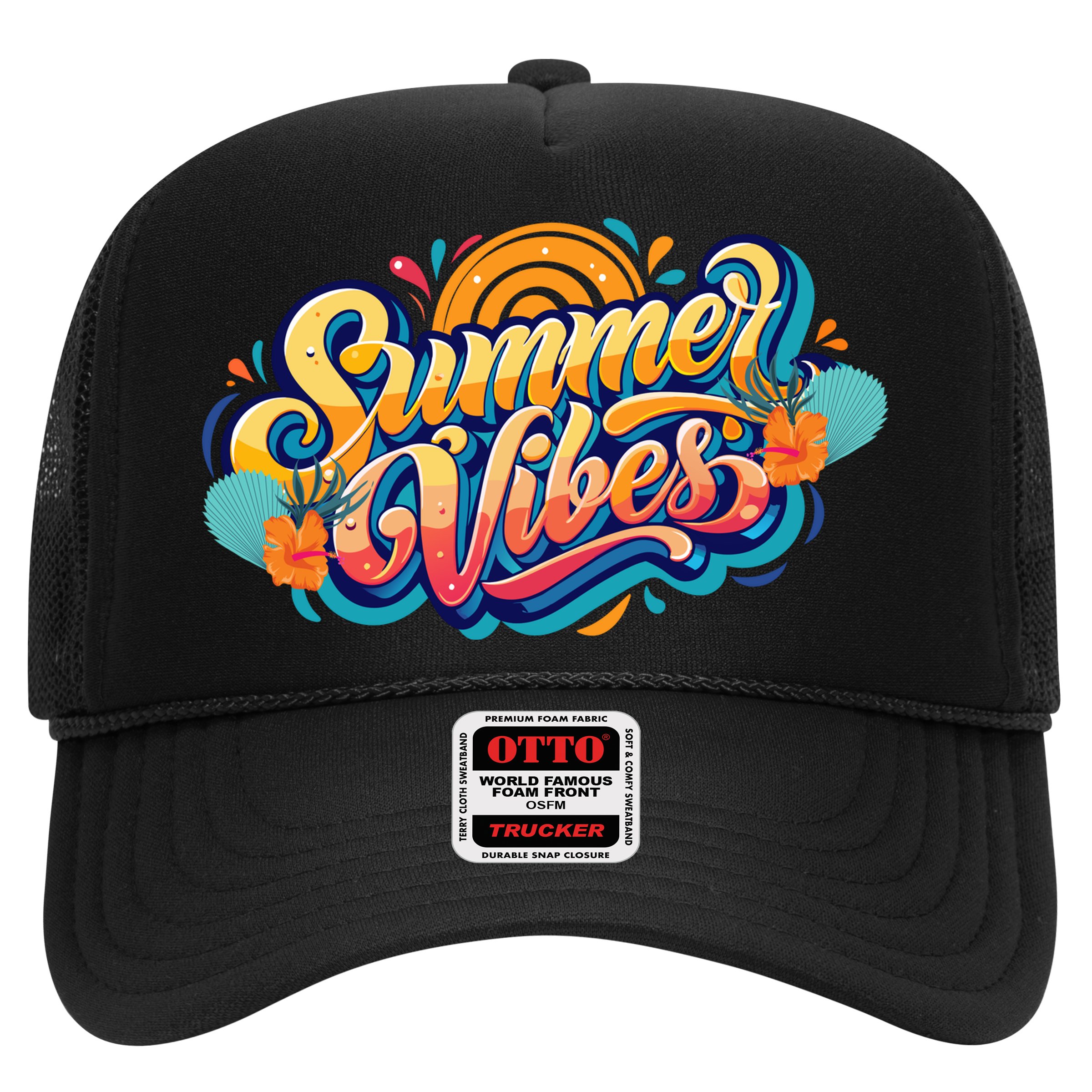Summer Vibes Family Beach Summer Holiday Hat