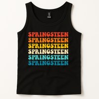 Springsteen Vintage Groovy Retro Party Everyday Casual Tank Top