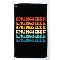 Springsteen Vintage Groovy Retro Party Everyday Casual Golf Towel