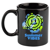Summer Vibes Gift 11oz C Handle Ceramic Mug