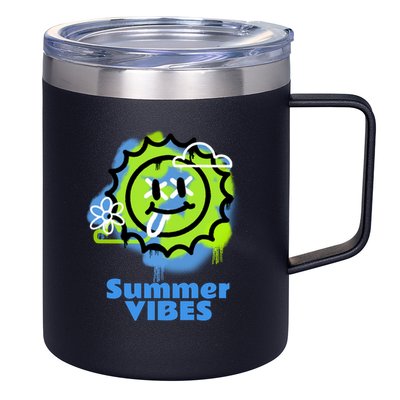 Summer Vibes Gift 12oz Stainless Steel Coffee Mug