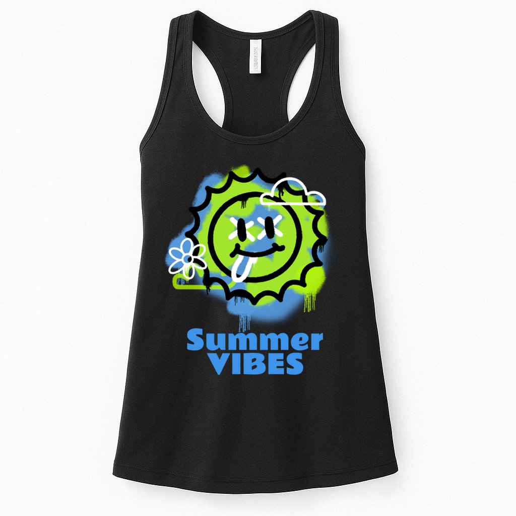 Summer Vibes Gift Womens Tank Top