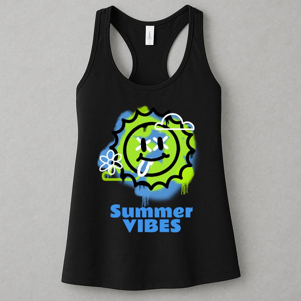 Summer Vibes Gift Womens Tank Top