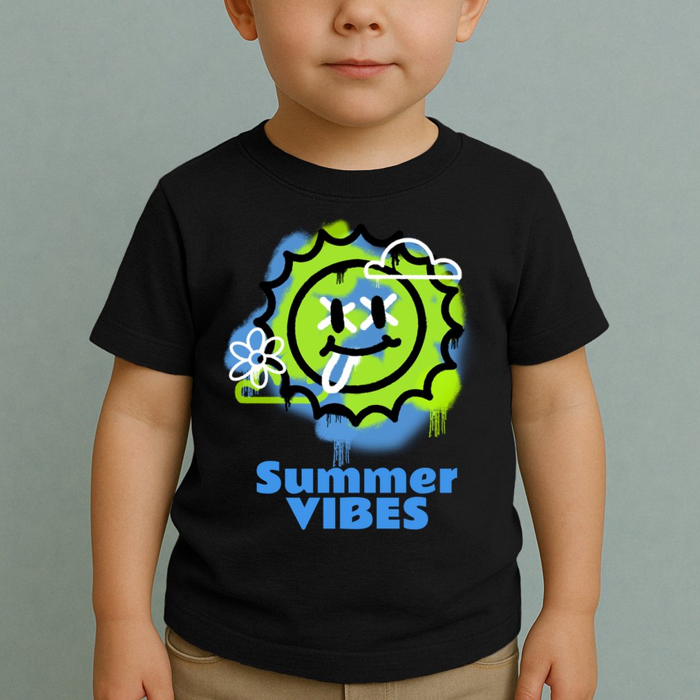 Summer Vibes Gift Toddler T-Shirt