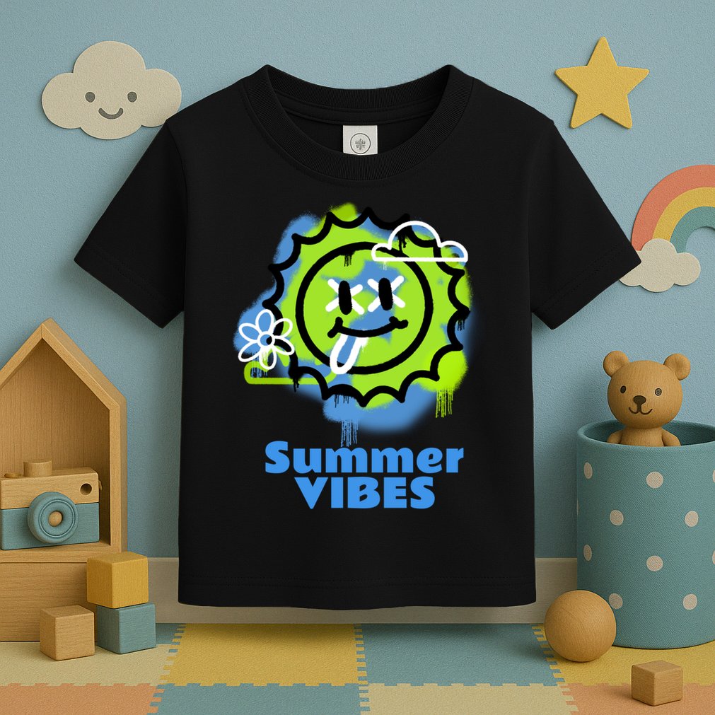 Summer Vibes Gift Toddler T-Shirt