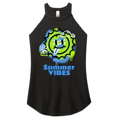 Summer Vibes Gift Women's Perfect Tri Rocker Tank