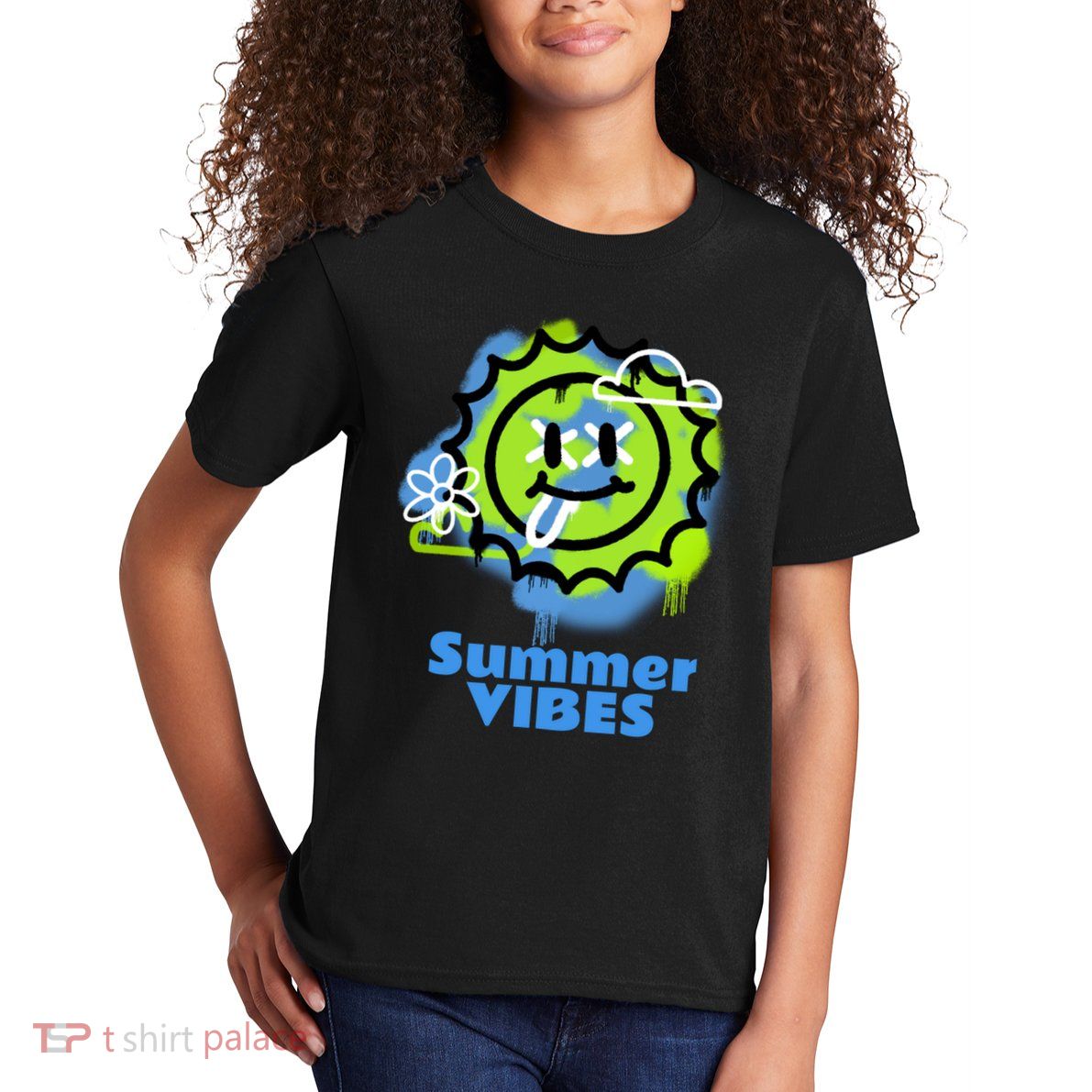 Summer Vibes Gift Kids T-Shirt