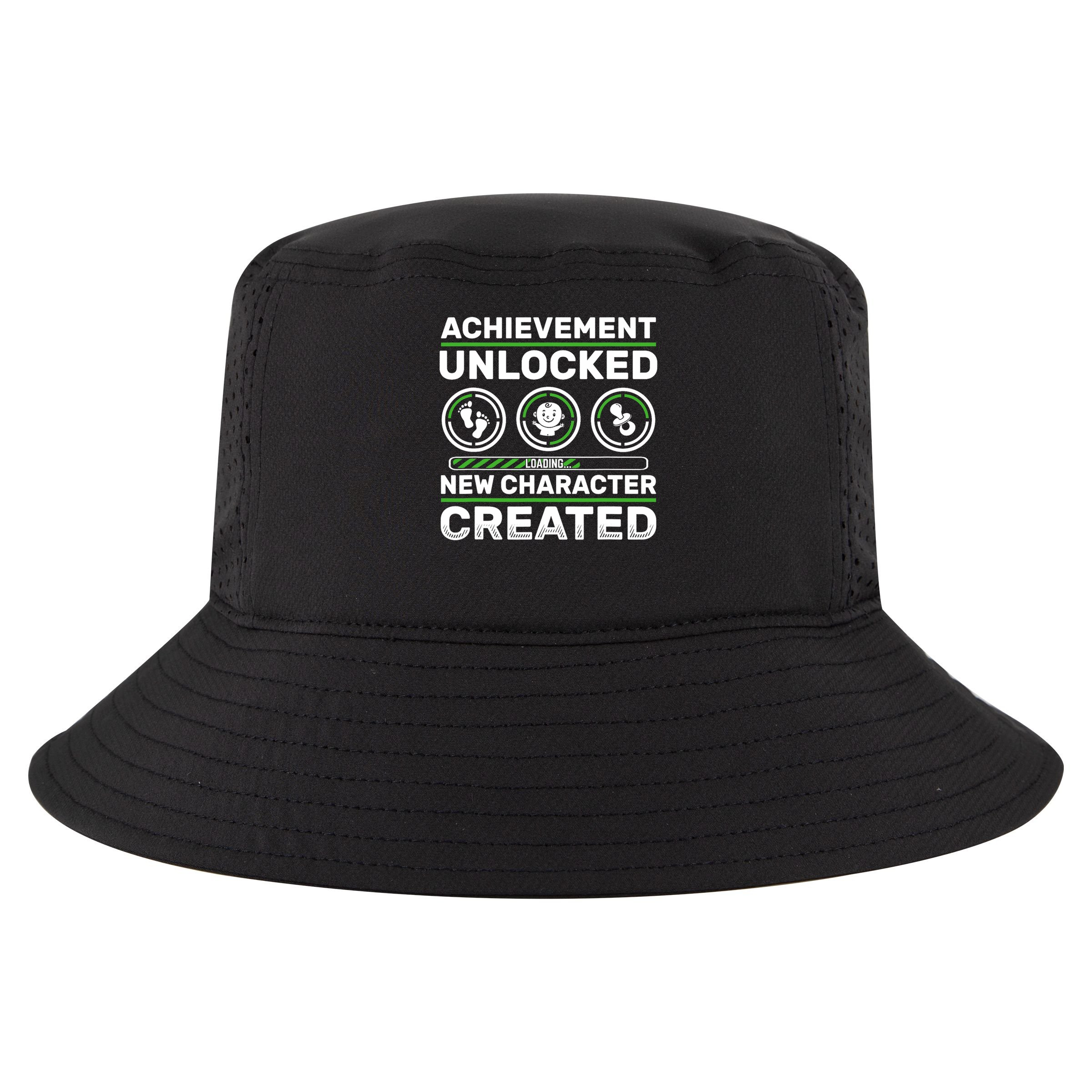 Schwangerschaft Verknden Geschenk Zocker New Character Created Pregnancy Announcement Dad Gamer  Cool Comfort Performance Bucket Hat
