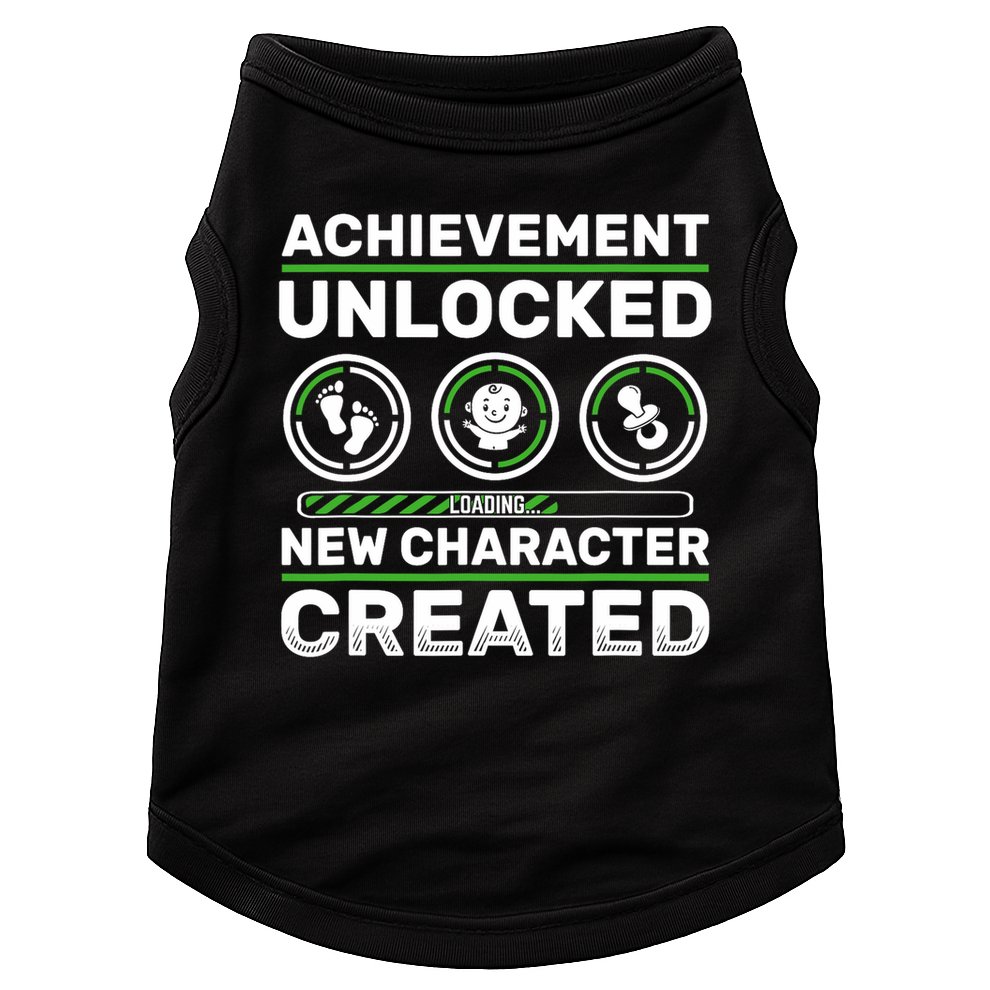 Schwangerschaft Verknden Geschenk Zocker New Character Created Pregnancy Announcement Dad Gamer  Doggie Tank