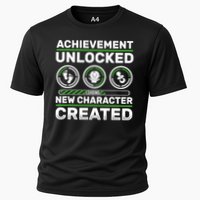 Schwangerschaft Verknden Geschenk Zocker New Character Created Pregnancy Announcement Dad Gamer  Cooling Performance Crew T-Shirt