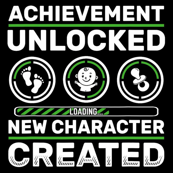 Schwangerschaft Verknden Geschenk Zocker New Character Created Pregnancy Announcement Dad Gamer  Cooling Performance Crew T-Shirt