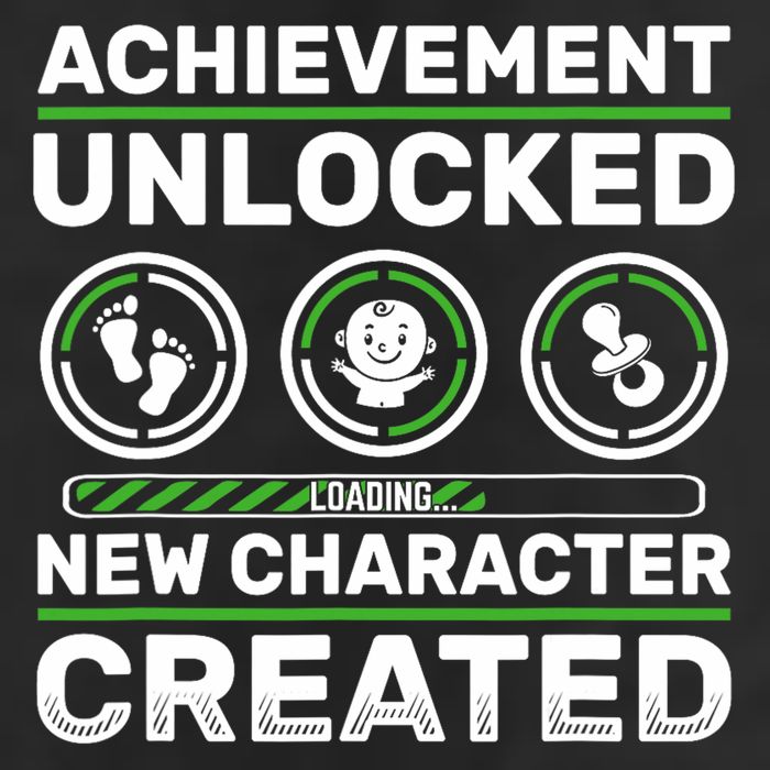 Schwangerschaft Verknden Geschenk Zocker New Character Created Pregnancy Announcement Dad Gamer  Adult Drive Performance Visor