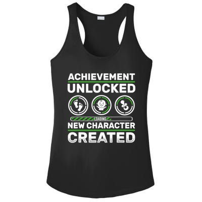 Schwangerschaft Verknden Geschenk Zocker New Character Created Pregnancy Announcement Dad Gamer  Ladies PosiCharge Competitor Racerback Tank