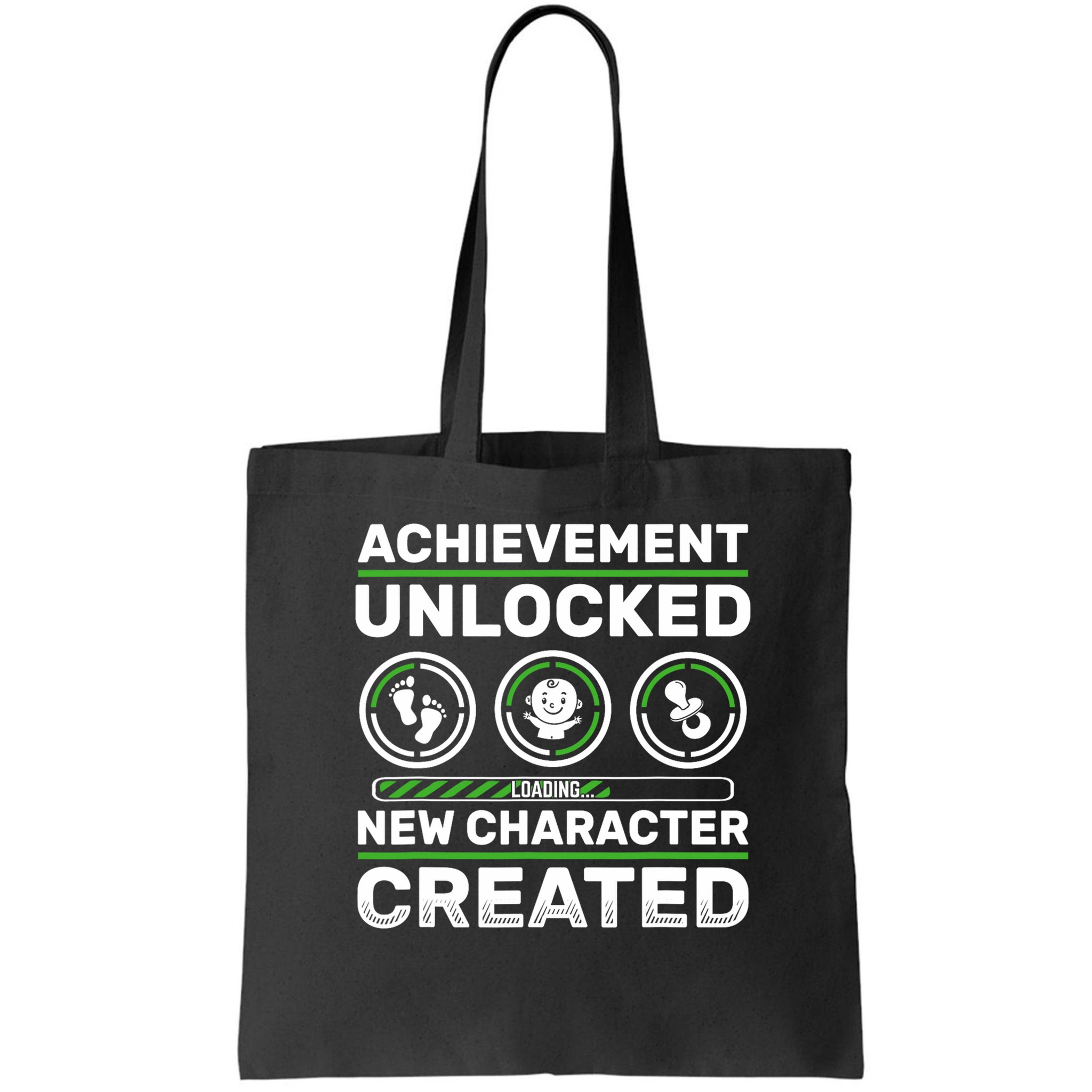 Schwangerschaft Verknden Geschenk Zocker New Character Created Pregnancy Announcement Dad Gamer  Bag