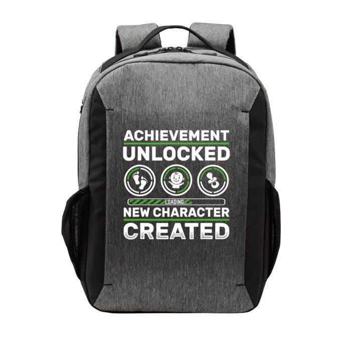 Schwangerschaft Verknden Geschenk Zocker New Character Created Pregnancy Announcement Dad Gamer  Vector Backpack