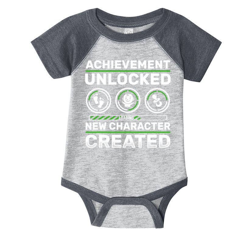 Schwangerschaft Verknden Geschenk Zocker New Character Created Pregnancy Announcement Dad Gamer  Infant Baby Jersey Bodysuit