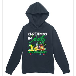 Summer Vacation Gnomes Christmas In July With My Gnomies Urban Pullover Hoodie