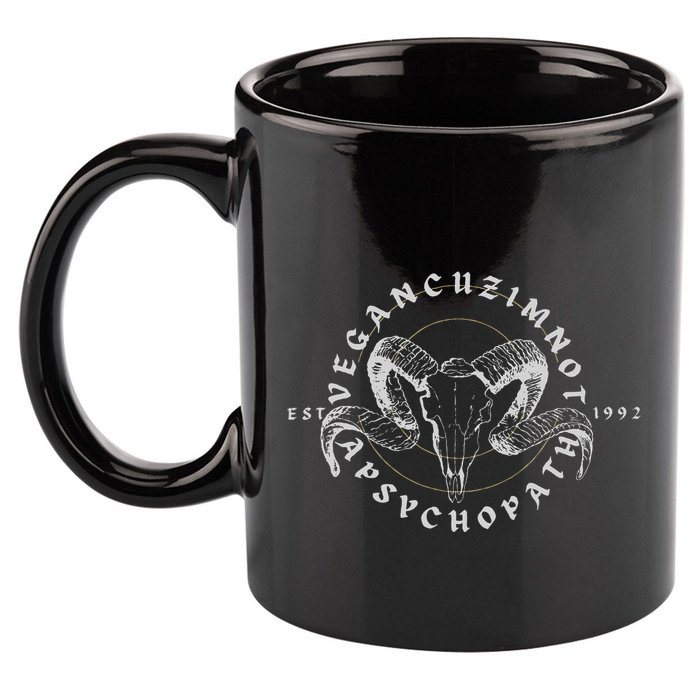 Sarcastic Vegan Gear 11oz C Handle Ceramic Mug