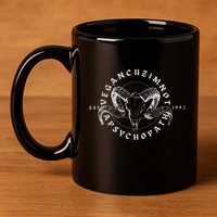Sarcastic Vegan Gear 11oz C Handle Ceramic Mug