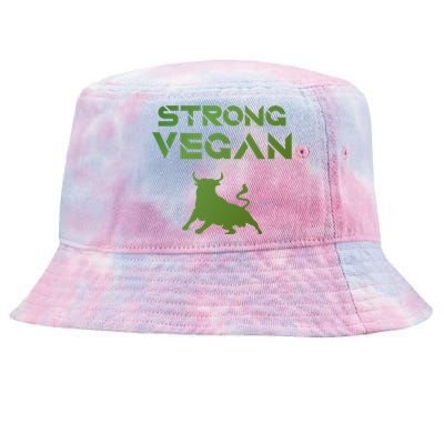 Strong Vegan Gift Idea Statet And Gift Tie-Dyed Bucket Hat