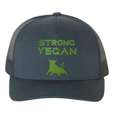 Strong Vegan Gift Idea Statet And Gift Yupoong Adult 5-Panel Trucker Hat