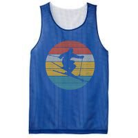 Ski Vintage Gift Skiing Winter Sports Freeski Skier Gift Great Gift Mesh Reversible Basketball Jersey Tank