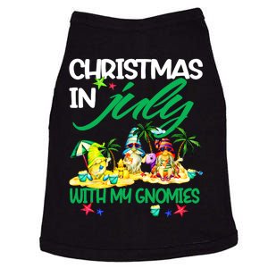 Summer Vacation Gnomes Christmas In July With My Gnomies Doggie Tank